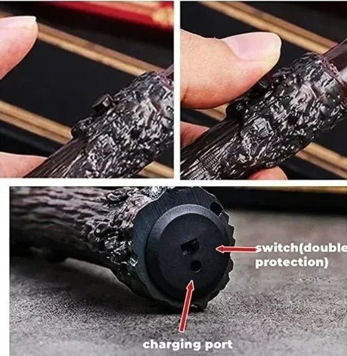 Maliben | Inferno Wand | Magical Flames In Your Hand - Wand With Fireball Effect!