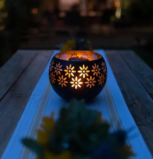 Maliben | Flower Candle Lamp With Diffuser – Fleuris