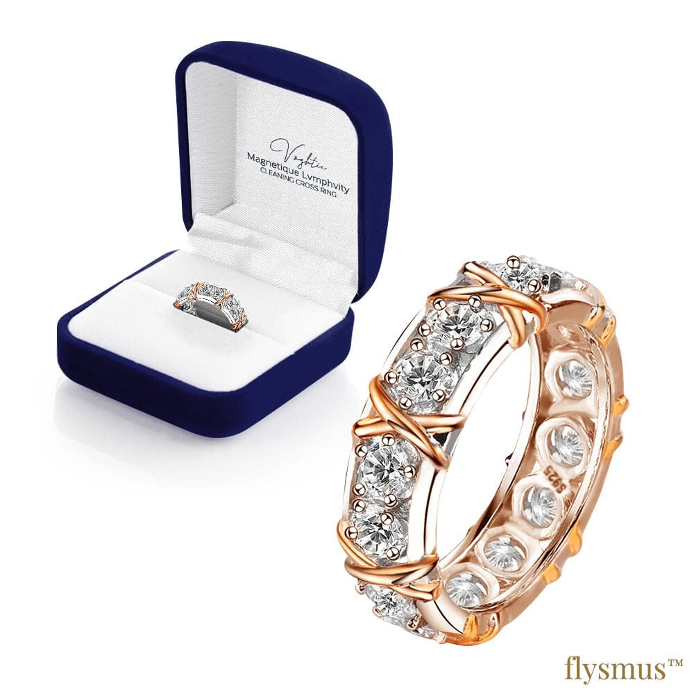 Maliben | Flysmus Voghtic Magnetique Lvmphvity Cleaning Cross Ring