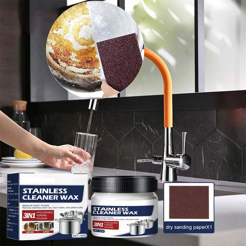 Maliben | Magic Nano Stainless Steel Cleaning Paste Wax