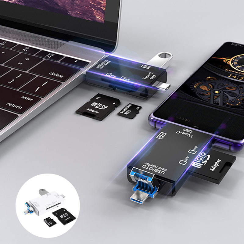 Maliben | 6-In-1 Card Reader