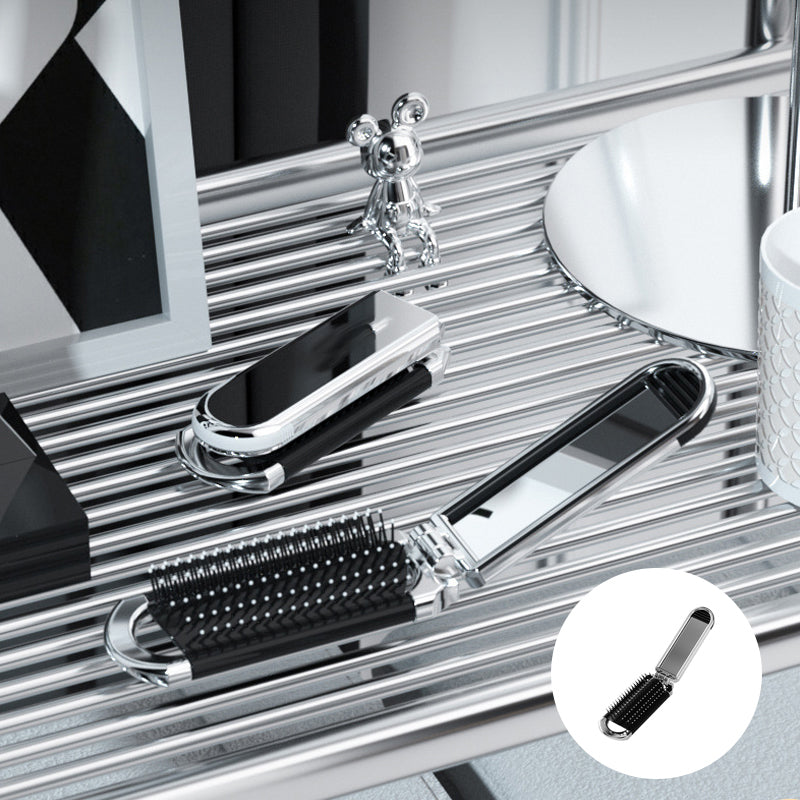 Maliben | Travel Folding Mirror Hair Brush