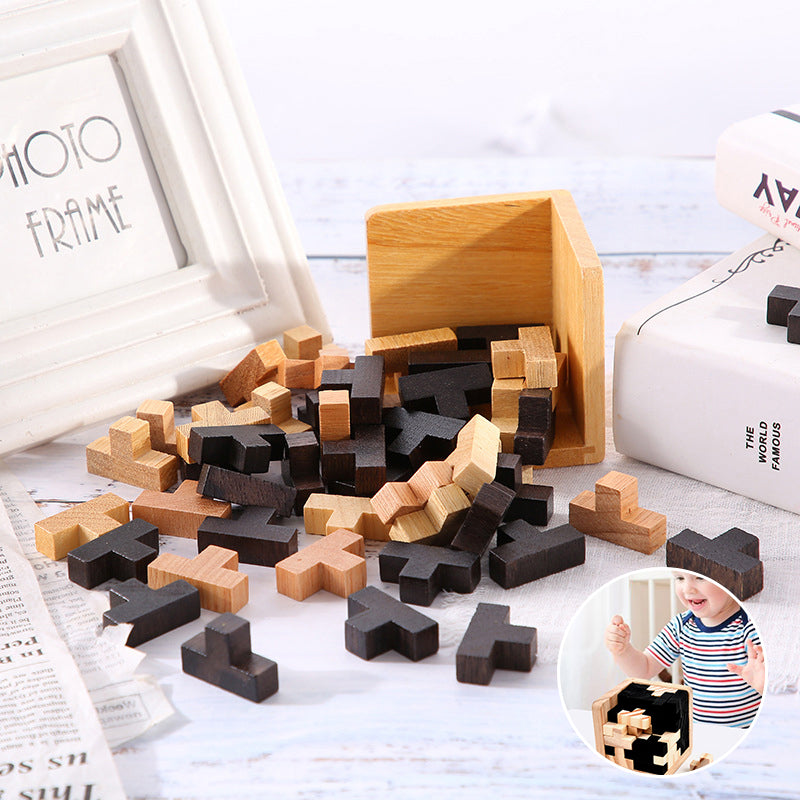 Maliben | Wooden Intelligence Game Brain Confusion Game