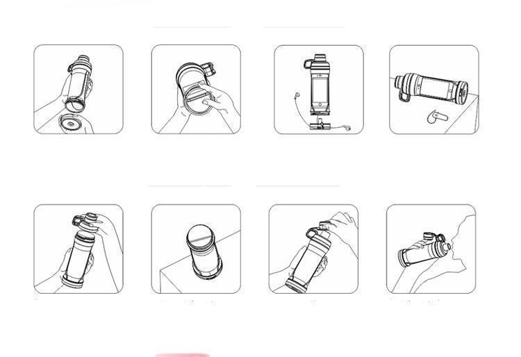 Maliben | Workout Iphone Storage Bottle