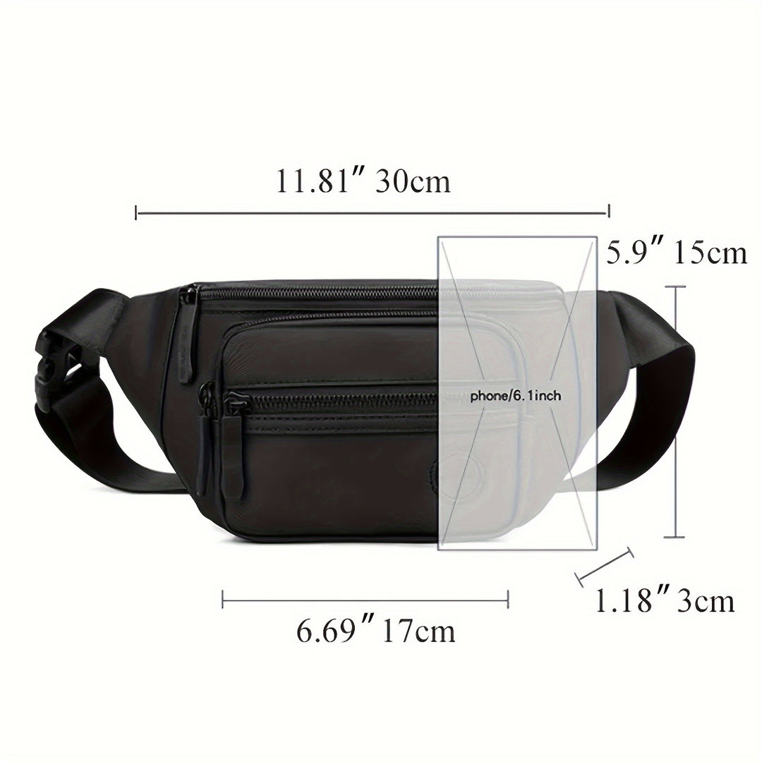 Maliben | Men's Hip Bag Motiongear – Multifunctional Crossbody Bag With Adjustable Strap