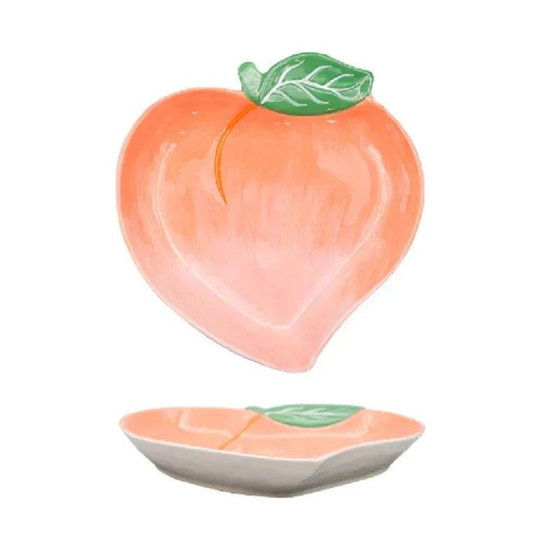 Maliben | Vegetable Shapes Ceramic Salad Plate