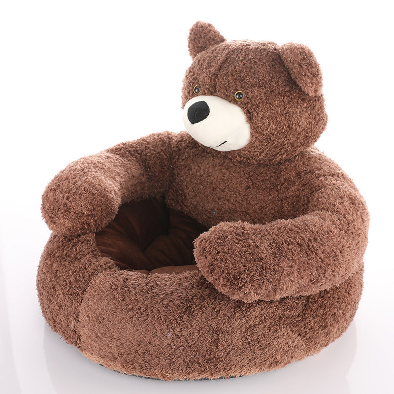 Maliben | Cute detachable cuddly bear cat bed