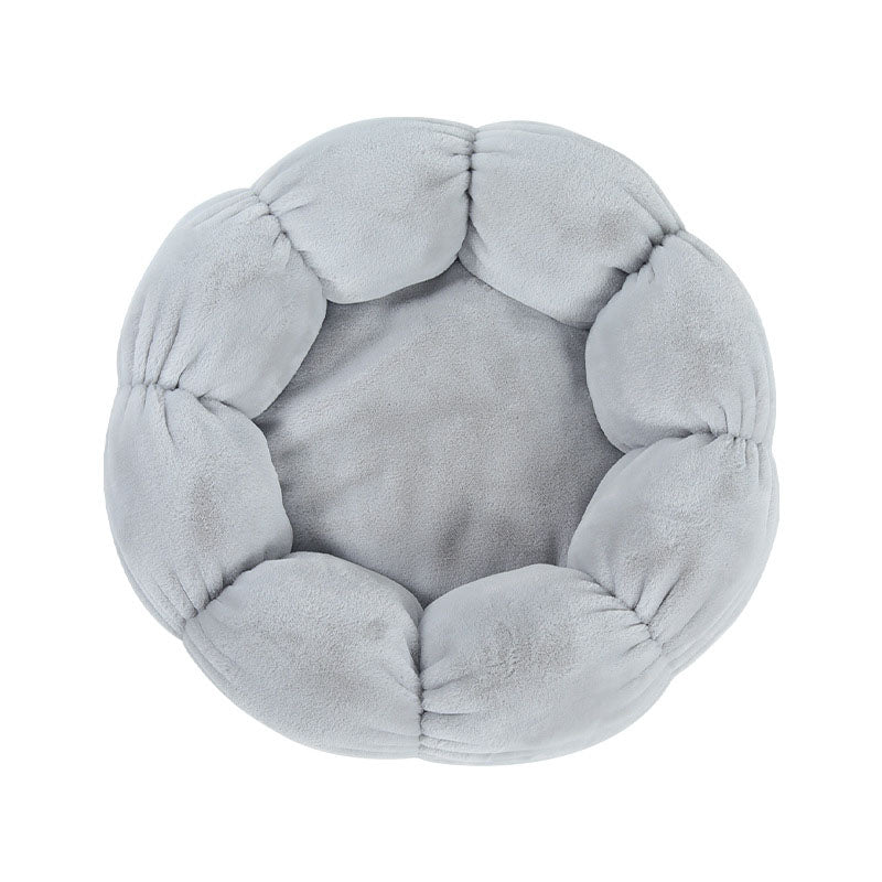 Maliben | Deep Sleep Flower Shape Cat Bed