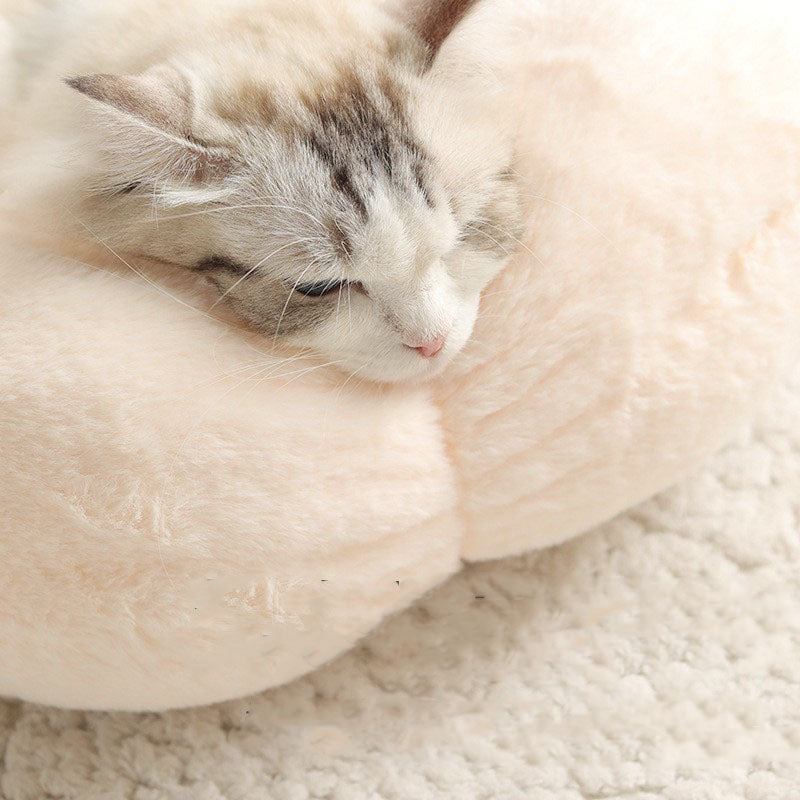 Maliben | Deep Sleep Flower Shape Cat Bed