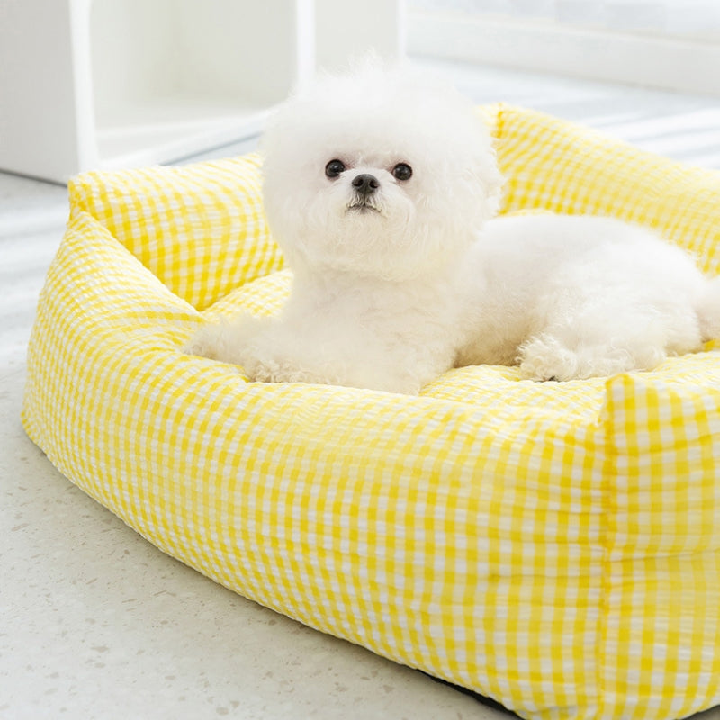 Maliben | Rectangular washable dog bed breathable pet bed