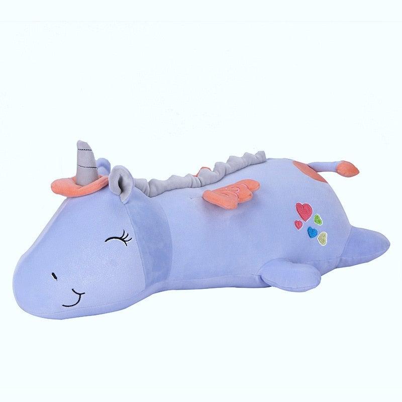 Maliben | Lunacorn Glowing Unicorn | Cuddly Plush Friend | Rainbow Leds | Perfect Gift For Children