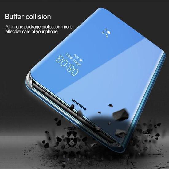 Maliben | 3 In 1 Mirror Flip Case For Samsung Phones