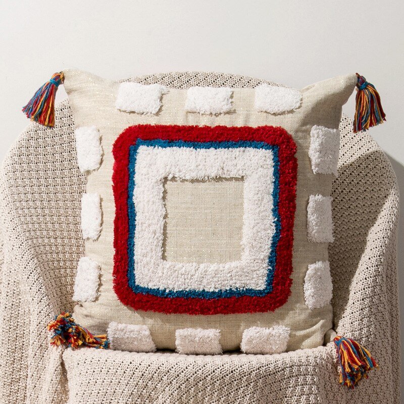 Maliben | Handmade Decorative Pillow In Moroccan Boho Style