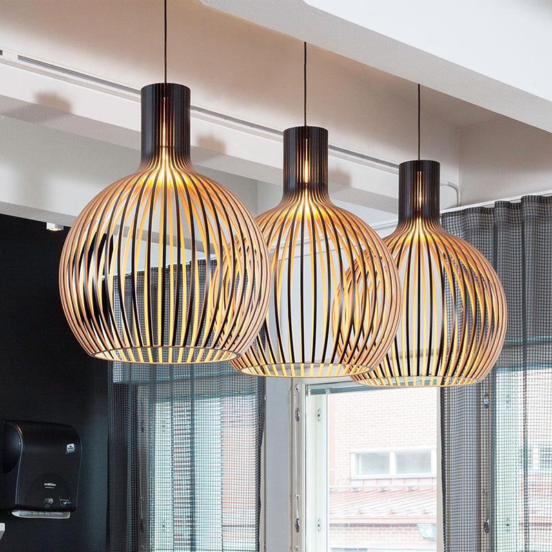Maliben | Handmade Wooden Pendant Lamp - Rustikaura