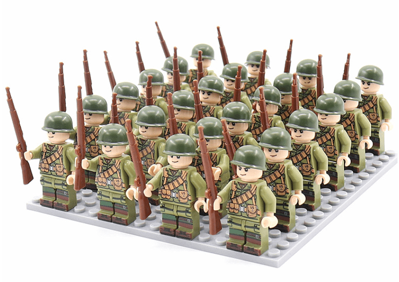 Maliben | Historyblocks – Collectible Historical Figures Playset (21 Pcs)