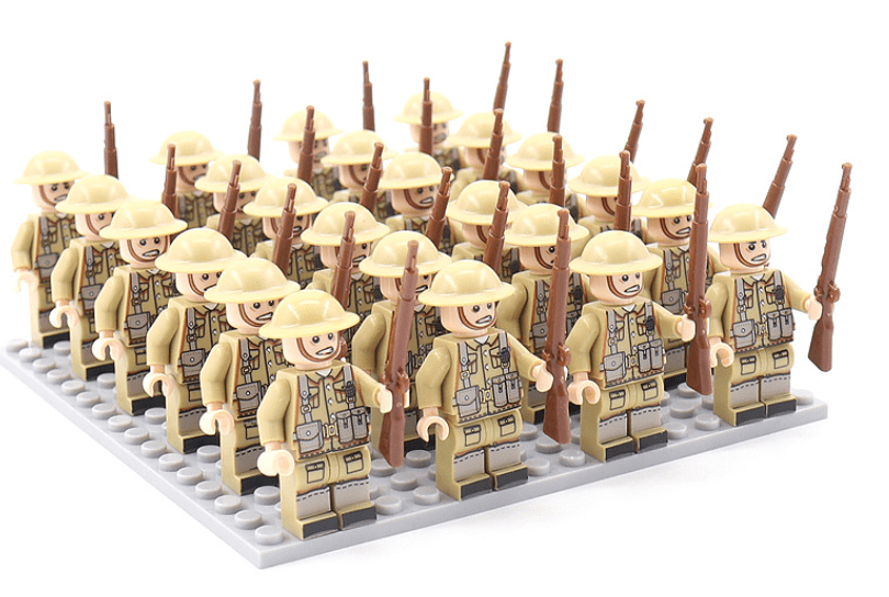 Maliben | Historyblocks – Collectible Historical Figures Playset (21 Pcs)