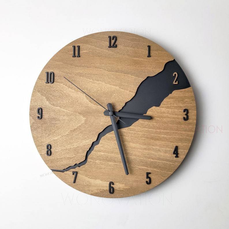 Maliben | Luxury Wooden Wall Clock – Nuvoro