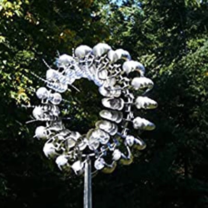 Maliben | Unique and magical windmill made of metal | Magical kinetic metal sculpture