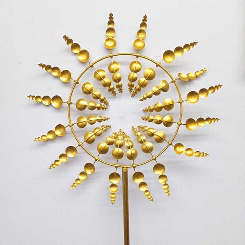 Maliben | Unique and magical windmill made of metal | Magical kinetic metal sculpture