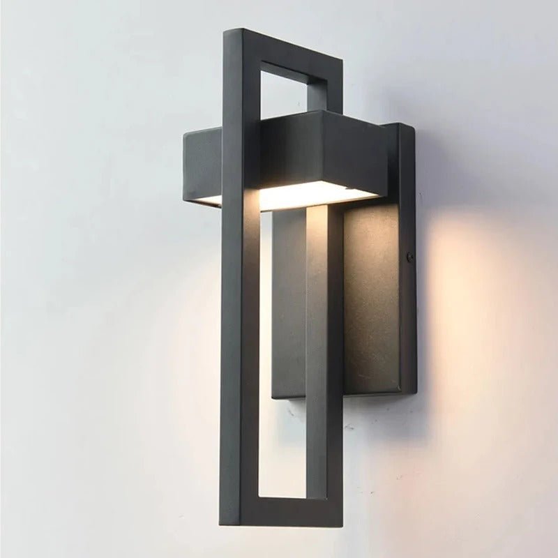 Maliben | Wall Lamp Outdoor Stainless Steel Black