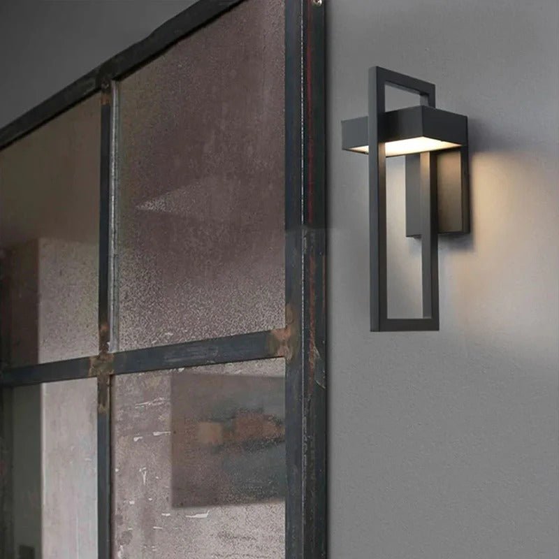 Maliben | Wall Lamp Outdoor Stainless Steel Black