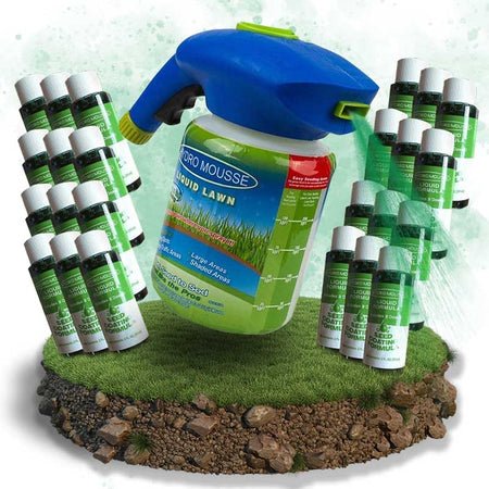 Maliben | Hydro Moss Pro – Liquid Lawn Hydro Mousse For Fast & Healthy Grass Growth