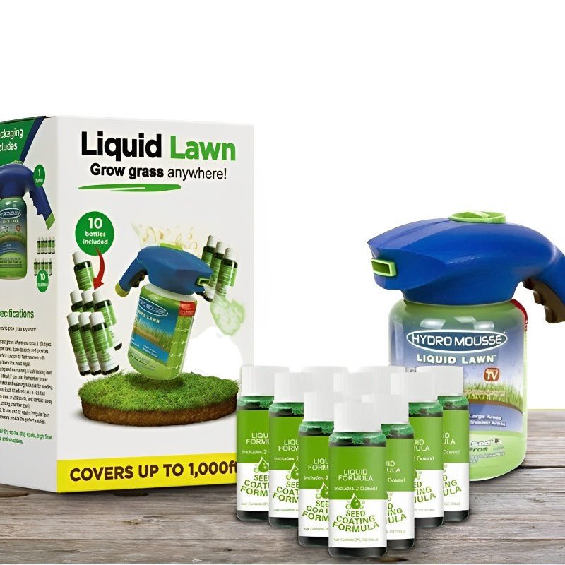 Maliben | Hydro Moss Pro – Liquid Lawn Hydro Mousse For Fast & Healthy Grass Growth