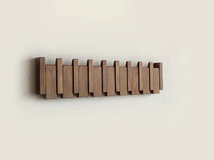 Maliben | Wooden Piano Style Coat Rack - Melodia