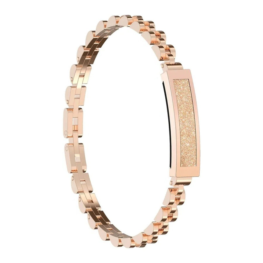 Maliben | Women’S Smart Bracelet, Chain Style Fitness Tracker With Heart Rate, Sleep, And Activity Monitoring