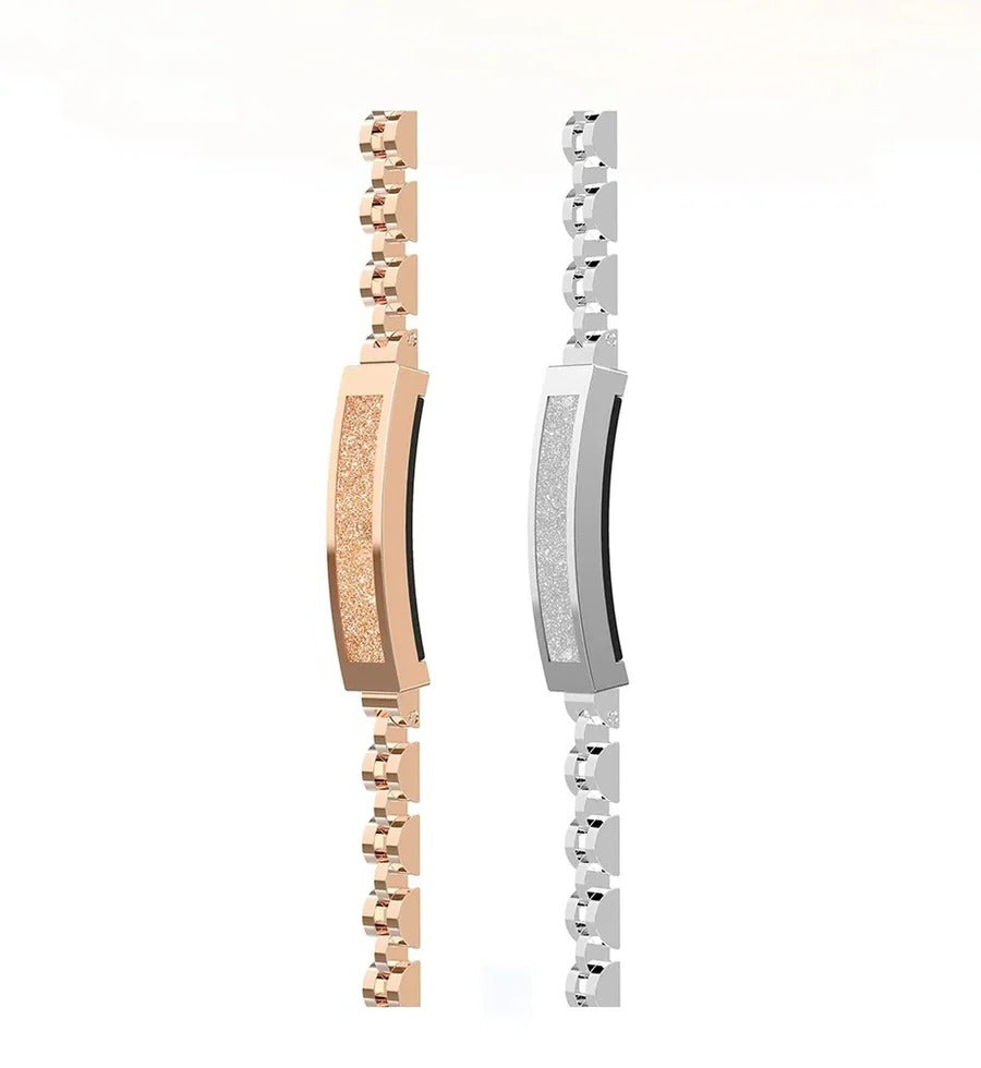 Maliben | Women’S Smart Bracelet, Chain Style Fitness Tracker With Heart Rate, Sleep, And Activity Monitoring