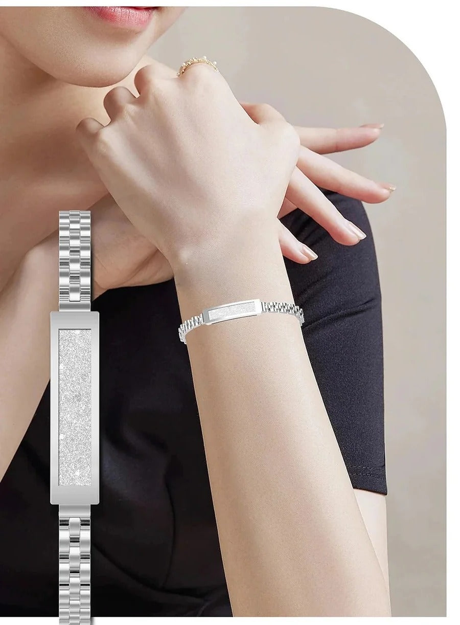 Maliben | Women’S Smart Bracelet, Chain Style Fitness Tracker With Heart Rate, Sleep, And Activity Monitoring
