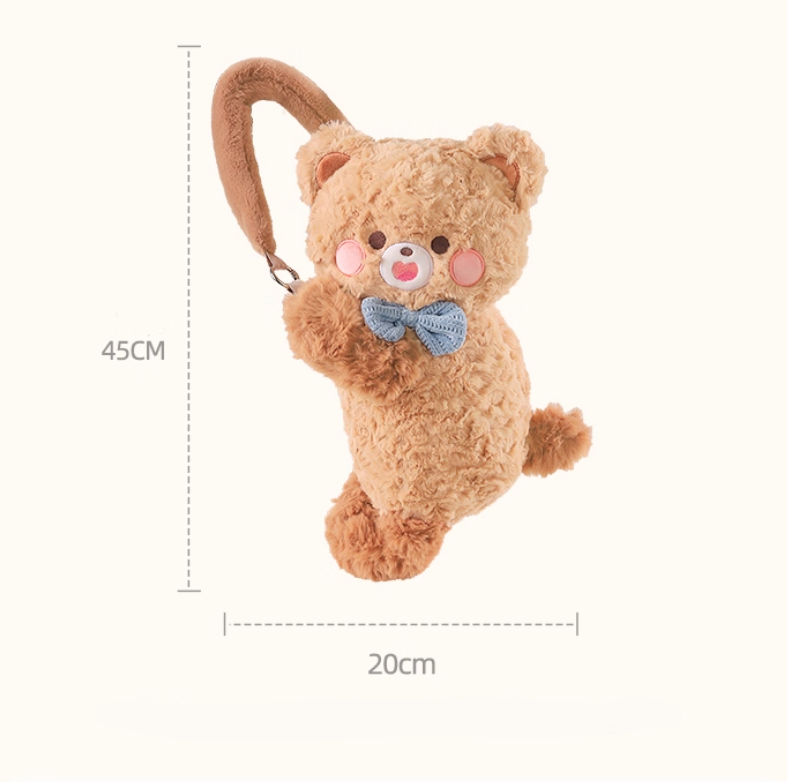 Maliben | Cuddle Bear Plush Tissue Box