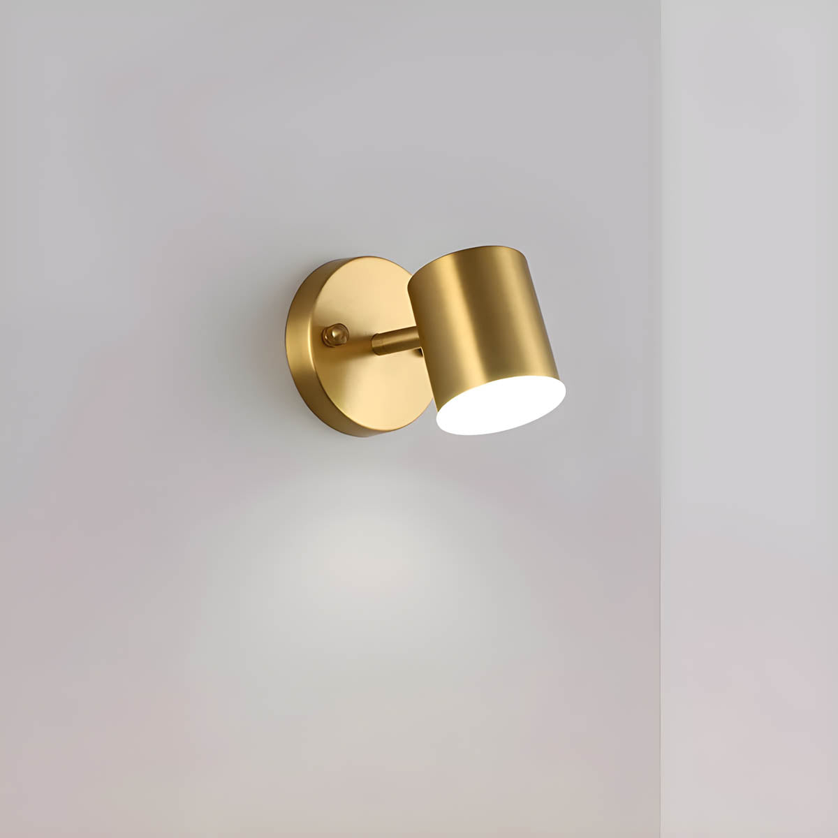 Maliben | Elegant Scandinavian Copper Led Wall Lamps For Stylish Lighting