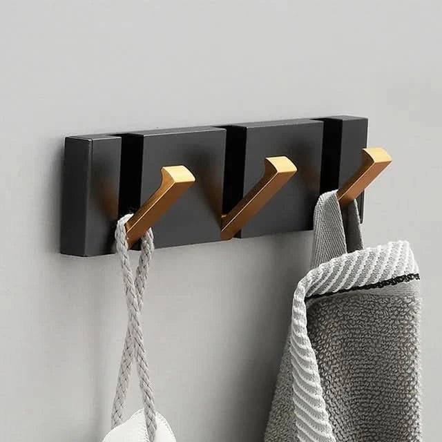 Maliben | Elegant Stainless Steel Wall Hooks – Foldable, Space-Saving Hook For Bathrooms And Living Spaces