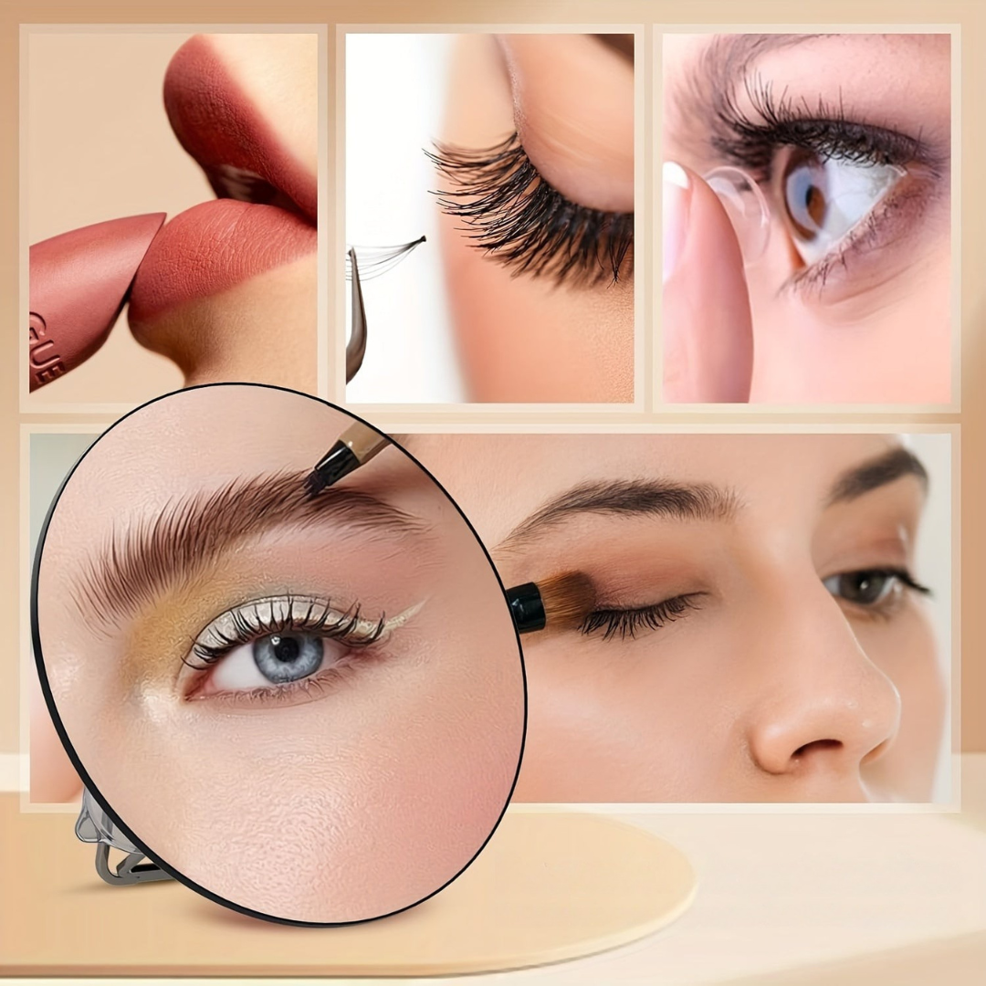 Maliben | Makeup Mirror With Magnification And Stand