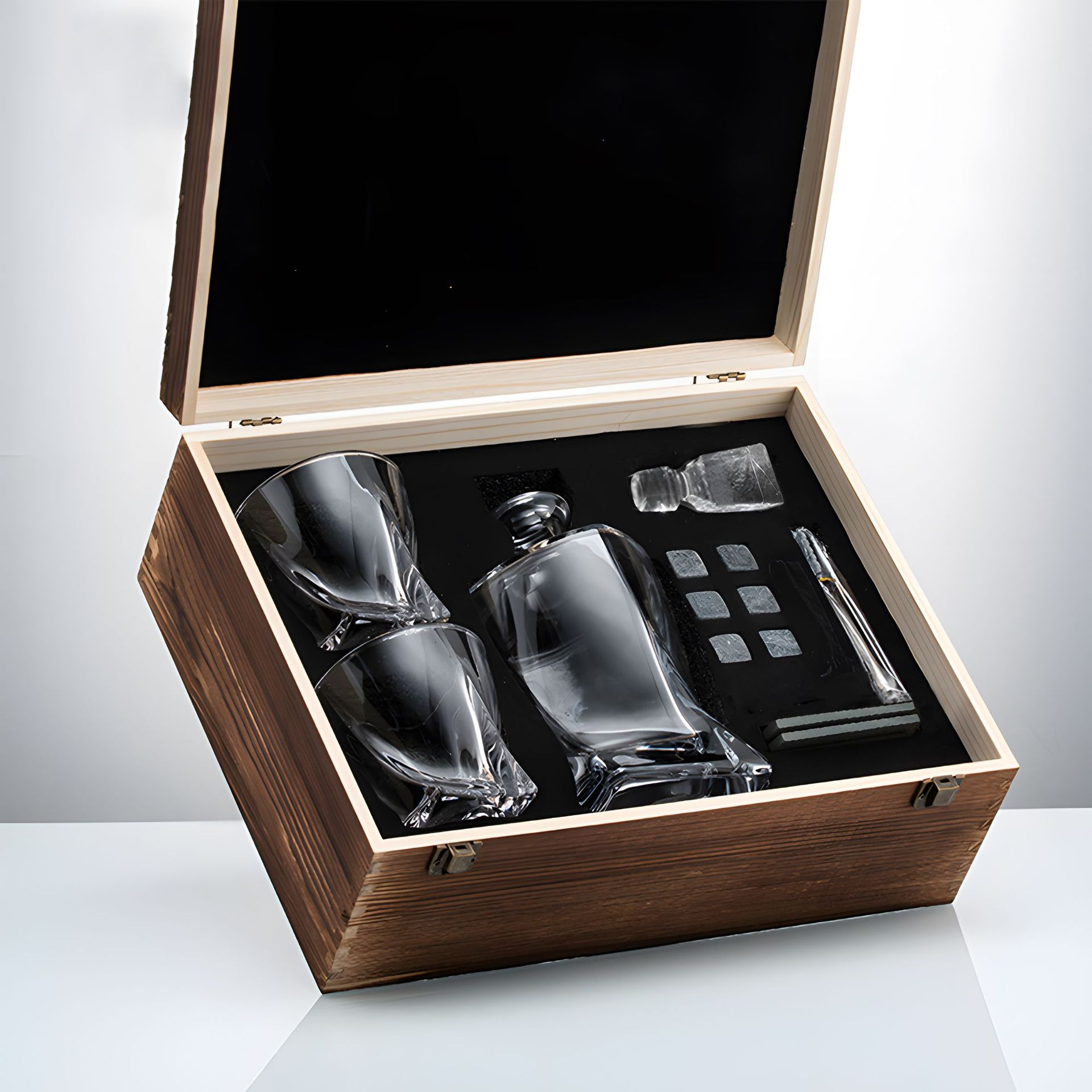 Maliben | Luxury Crystal Prestige Pour Decanter - Luxury Crystal Whisky Set
