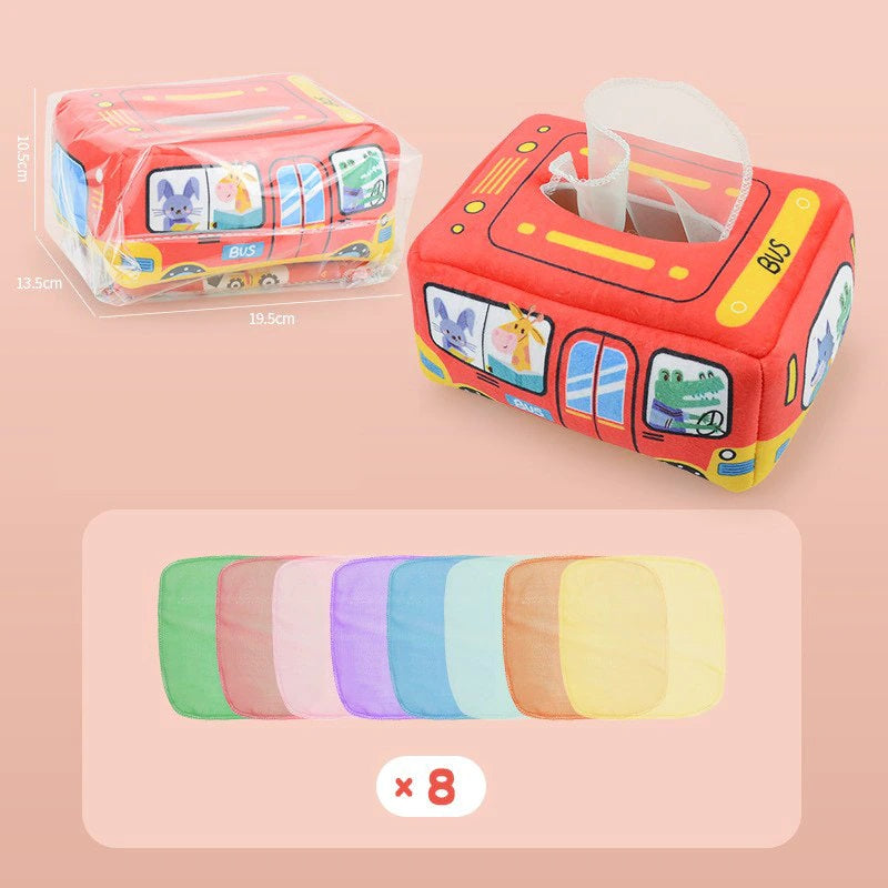 Maliben | Tissuetoy - Magical Tissue Box - Endless Play Fun For Little Ones