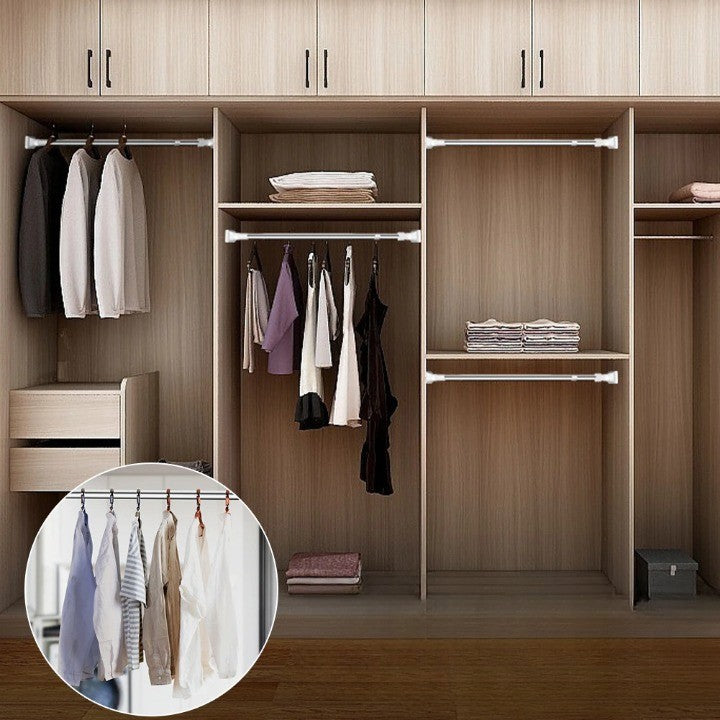 Maliben | Space Saver Adjustable Telescopic Clothes Hanger Rod