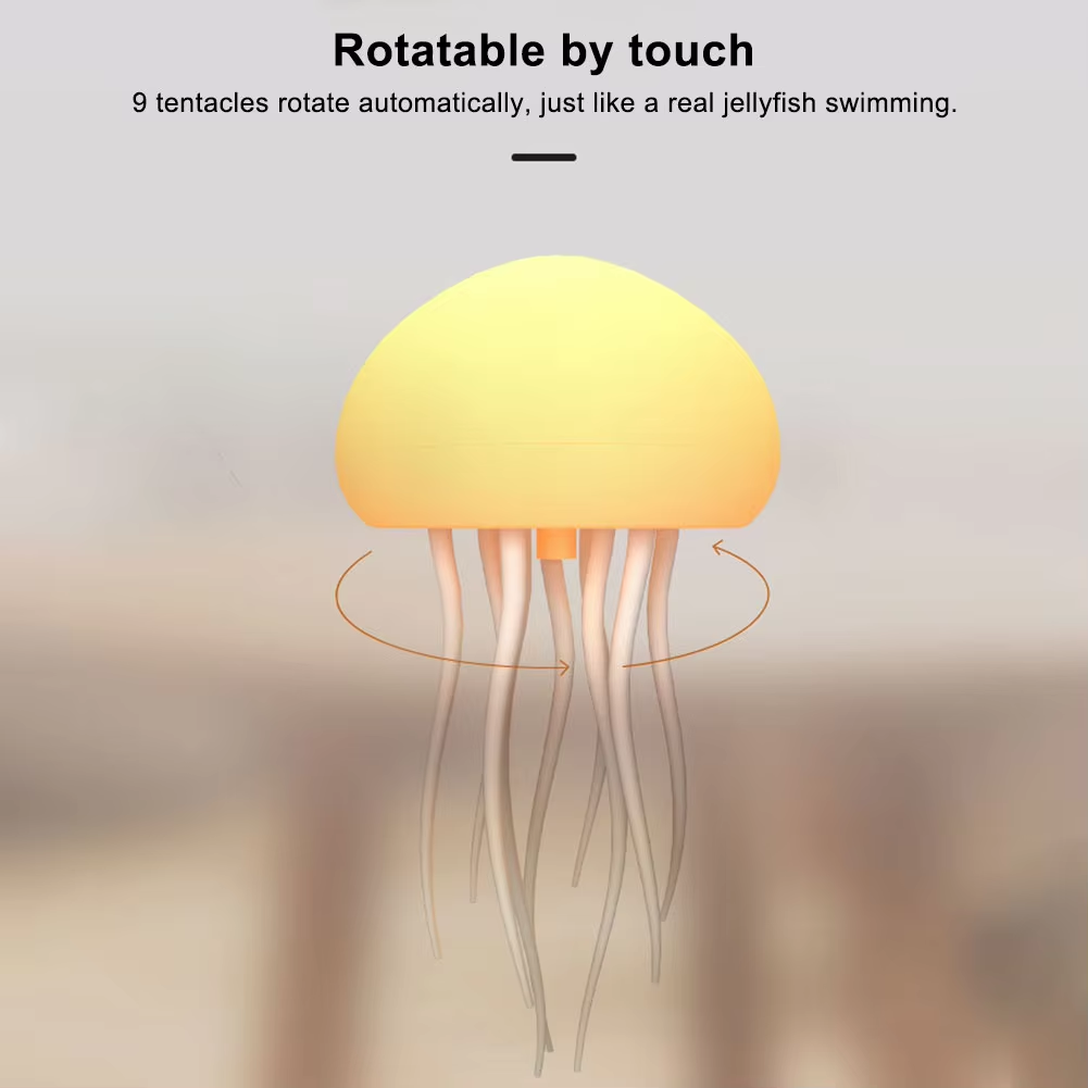 Maliben | Jellyfish Rgb Voice Control Pendant Night Lamp