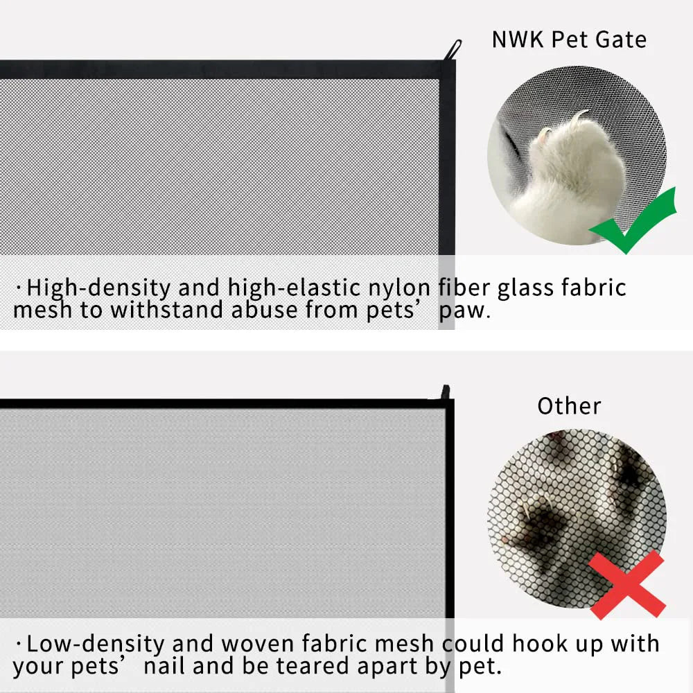 Maliben | Veilighek Foldable Safety Gate | Flexible And Safe Gate For Indoors And Outdoors
