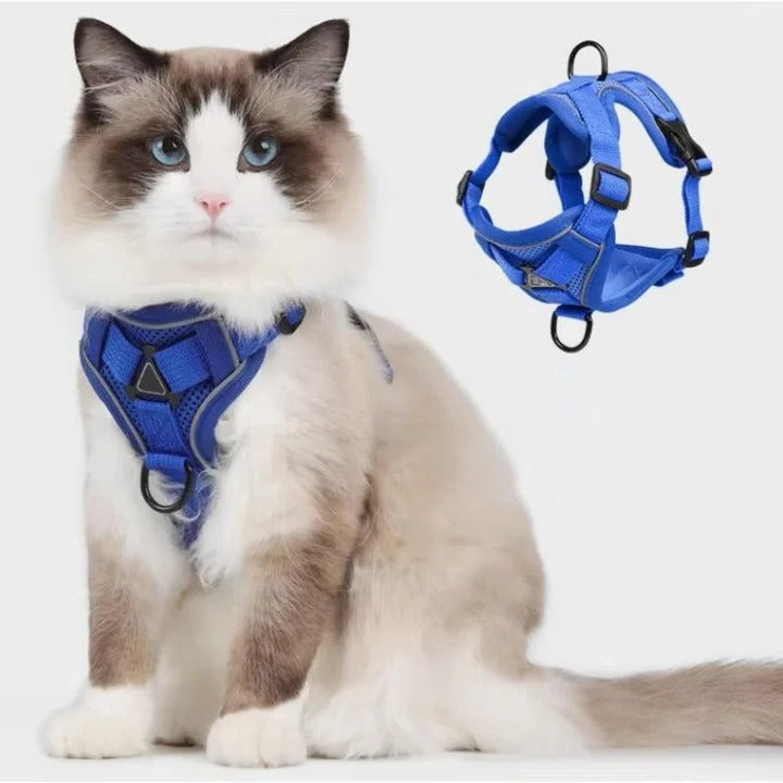 Maliben | Reflective Cat Harness and Leash Set