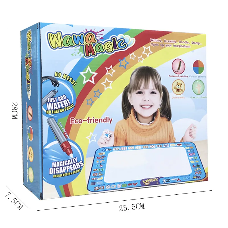 Maliben | Aquafun Mat | Creative Without Mess - Magical Water Drawing Mat For Kids