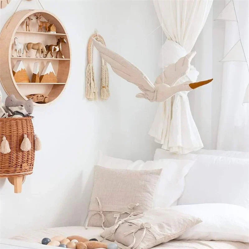 Maliben Decorative Swan Hanging Decor — Kids' Room & Nursery Accent