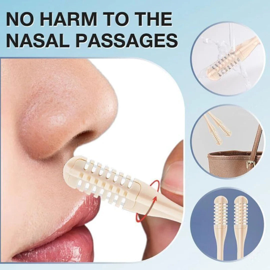 Maliben | Compact Nose Hair Trimmer With 360° Rotating Head – Precise Grooming For Men And Women
