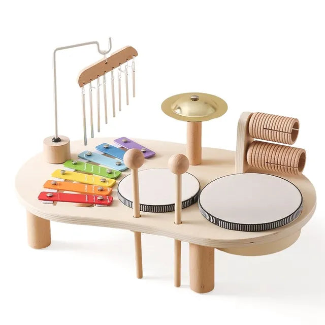 Maliben | Wooden Baby Musical Instruments | Stimulate Creativity - Perfect Montessori Toys