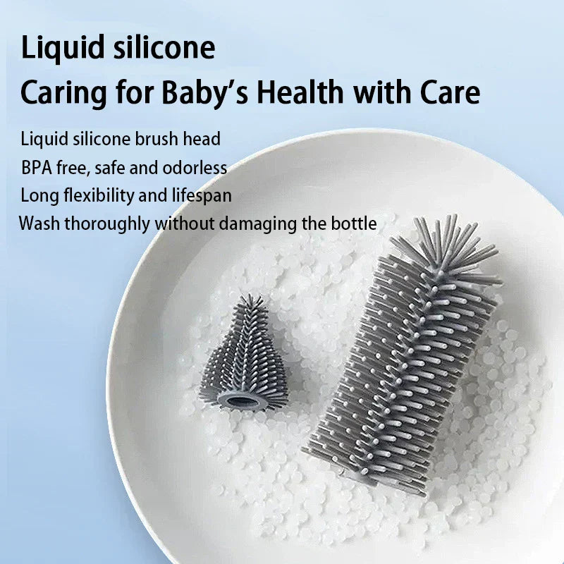 Maliben | Baby Bottle Cleaning Set – Practical Brush With Accessories For Easy Care On The Go