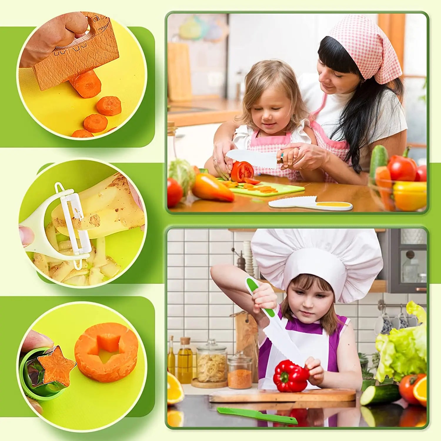 Maliben | Safe Preparation - Toy Kitchen Set