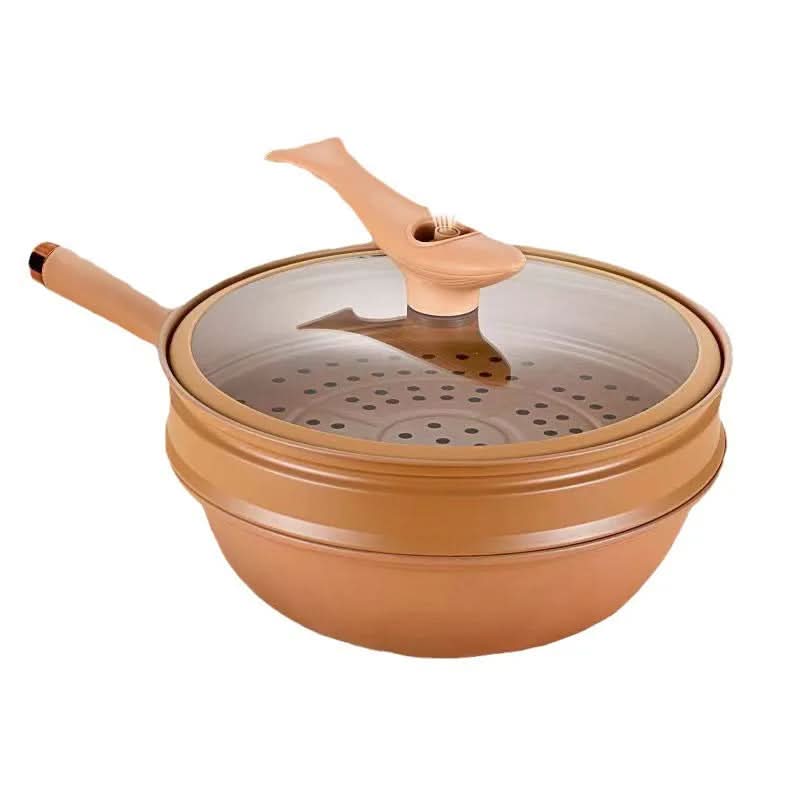 Maliben | Vega - Ultrasmart Wok Pro With Steamer Basket