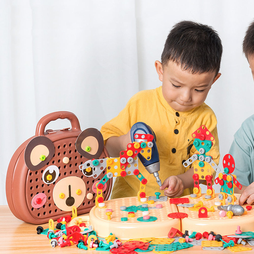 Maliben | Kids Drill Tool Box | Fun And Educational - Montessori Toys