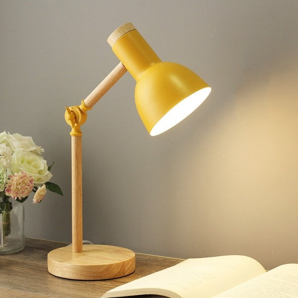 Maliben | Nordic Wooden Led Desk Lamp